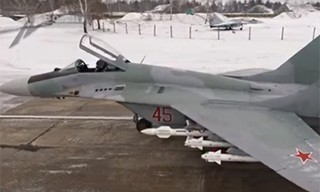 Взлет МиГ-29