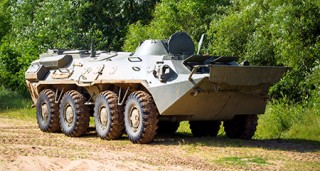 Белорусские специалисты модернизировали бронетранспортер БТР-70