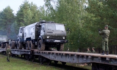 «Щит Союза – 2019». Прибытие белорусского контингента