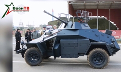 Военные реставраторы создали немецкий бронеавтомобиль