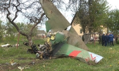 Крушение Як-130 в Барановичах