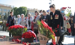 В память о жертвах блокадного Ленинграда