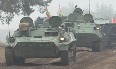 Бронепробег участников учения «Запад – 2021»