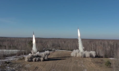 Боевые пуски ракетного комплекса «Точка-У»