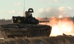 Стрельба штатным снарядом