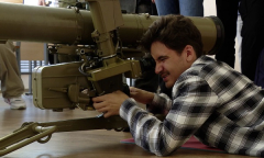 Военно-полевой сбор с учащимися центра допризывной подготовки