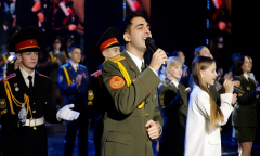 Церемония чествования финалистов XXVII телевизионного фестиваля армейской песни «Звезда»