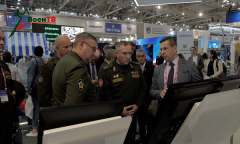 Министр обороны посетил ХХХ Международный форум «ТИБО-2024»